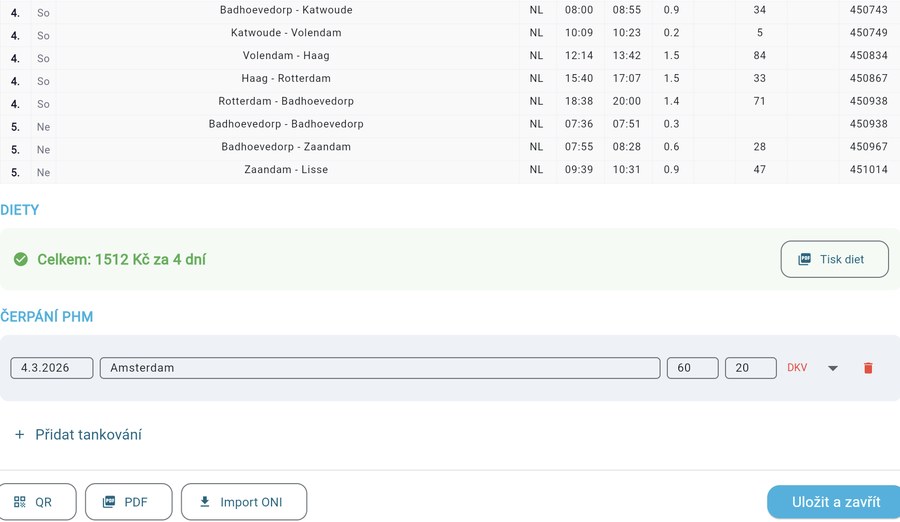 Stazka s GPS daty